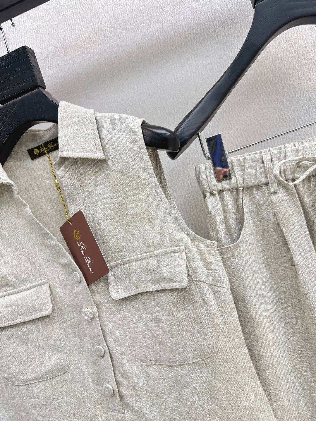 Loro 25ss linen suit