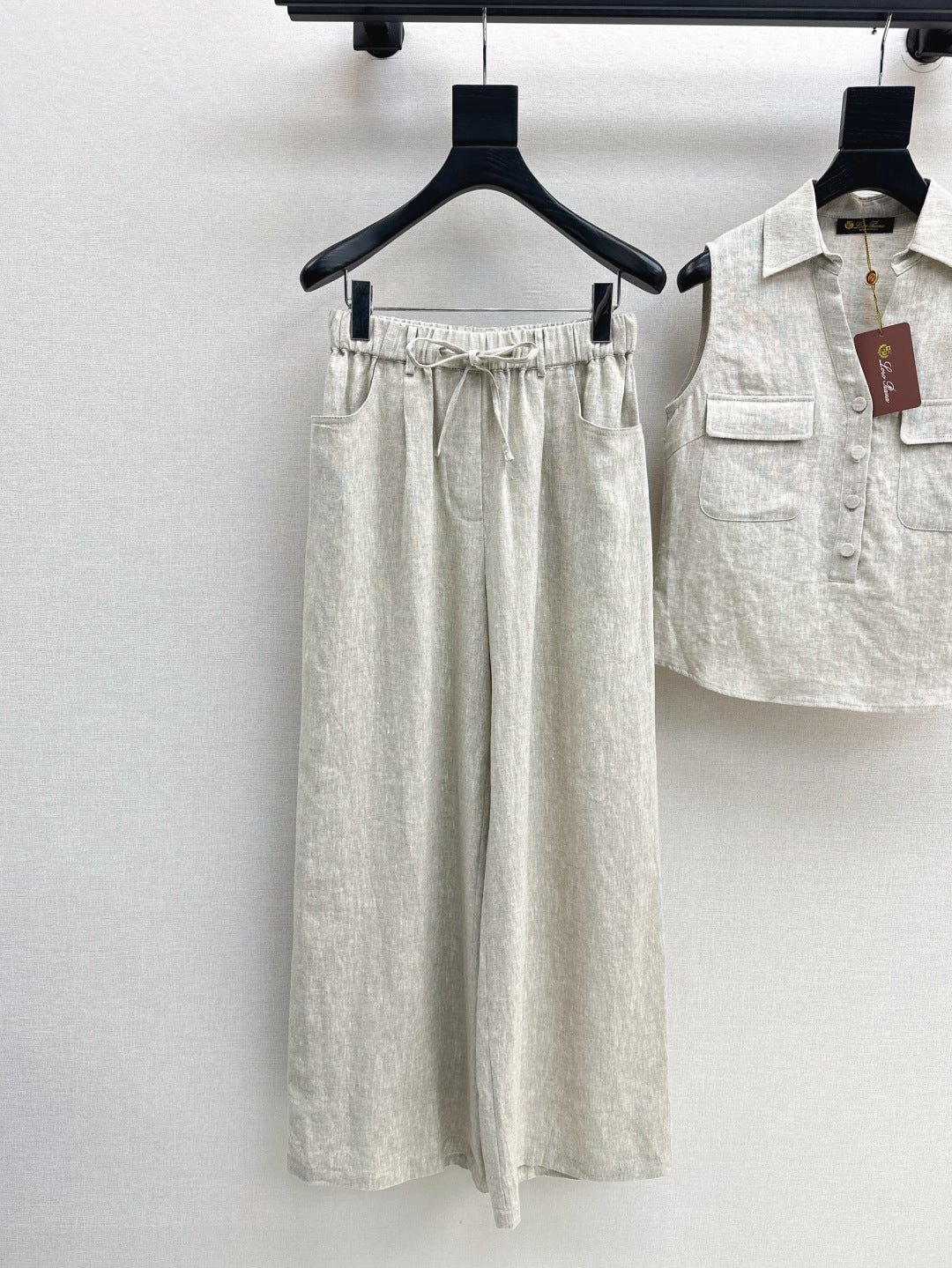 Loro 25ss linen suit