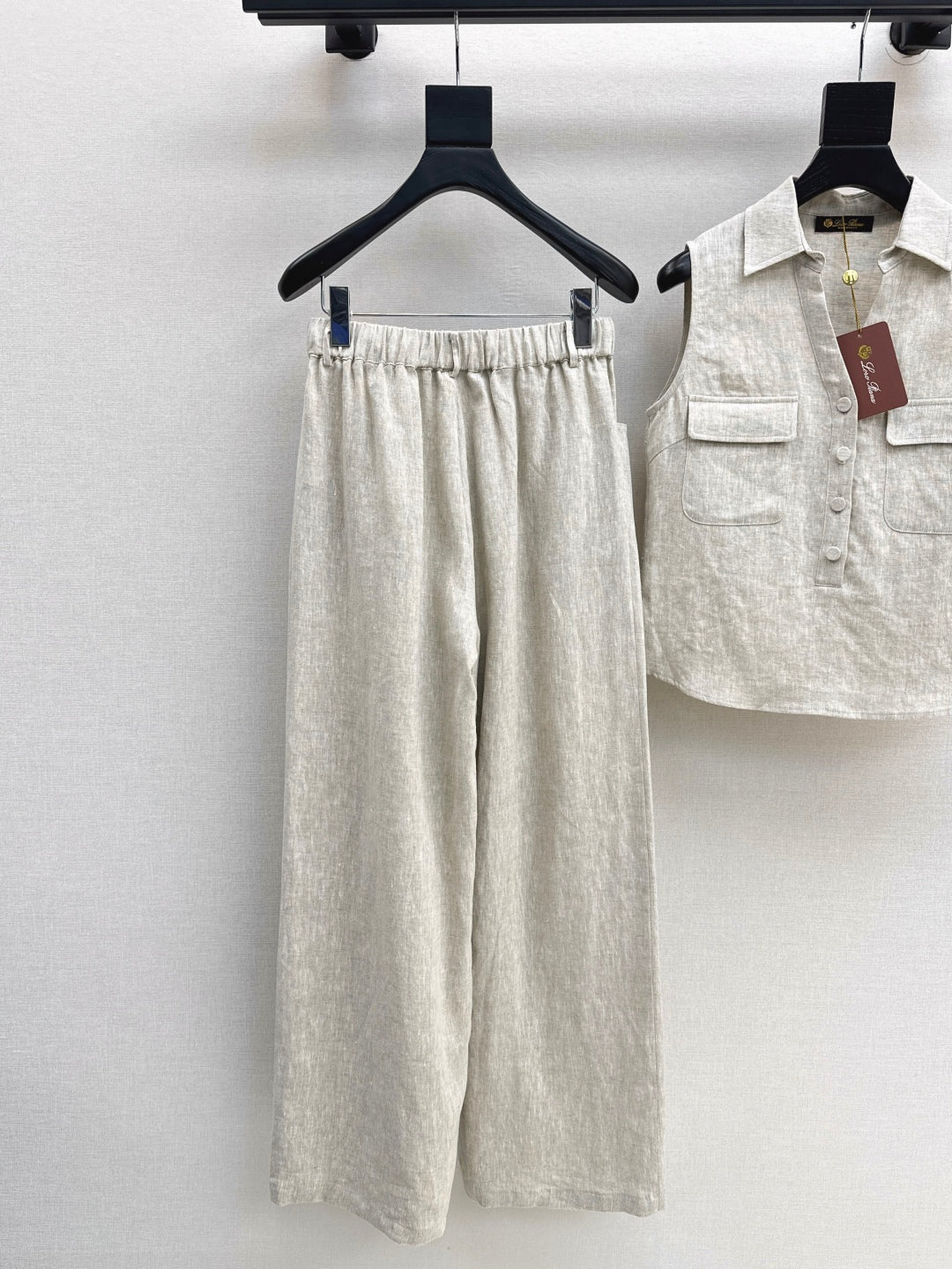 Loro 25ss linen suit