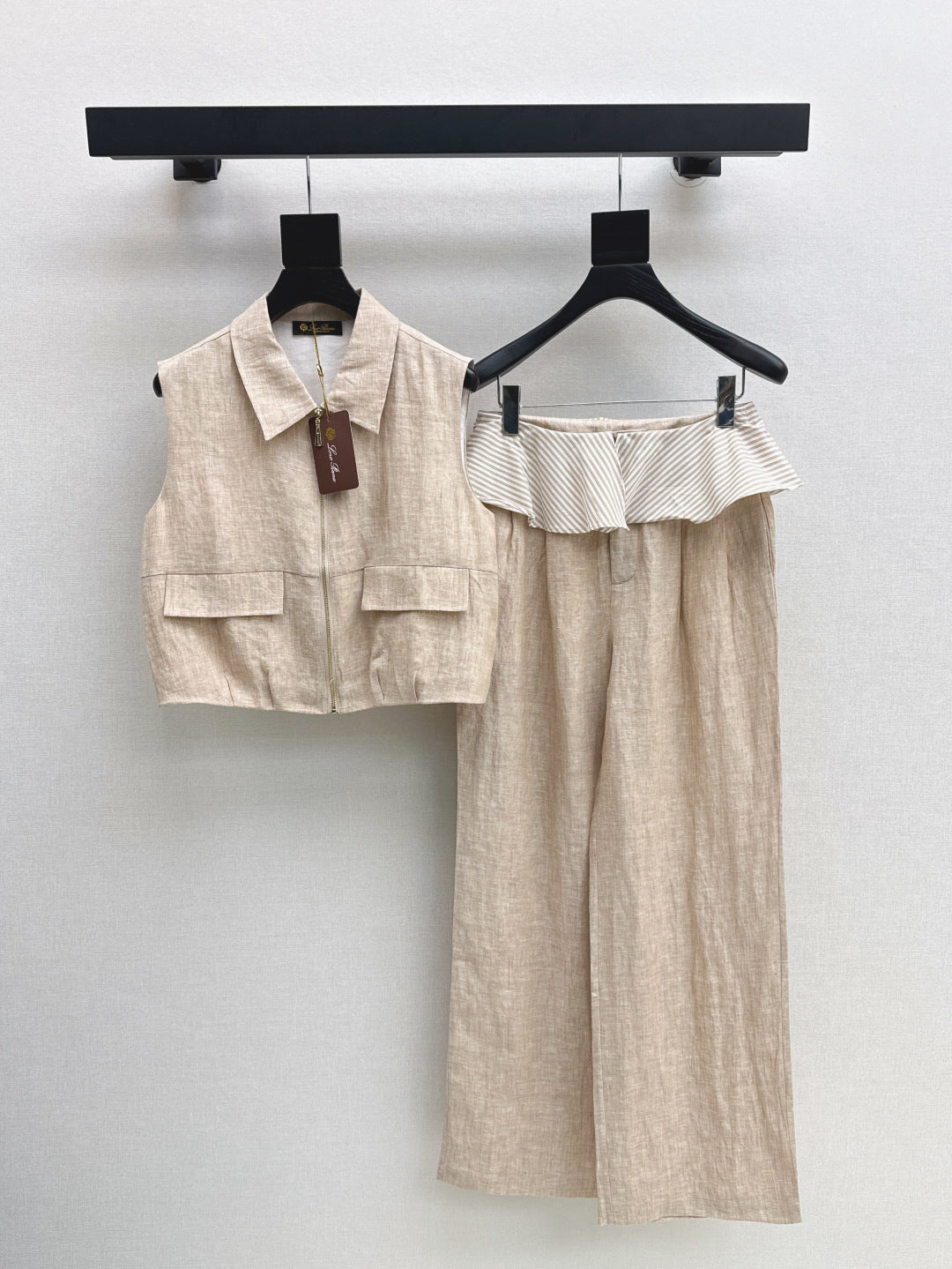 Loro 25ss linen suit