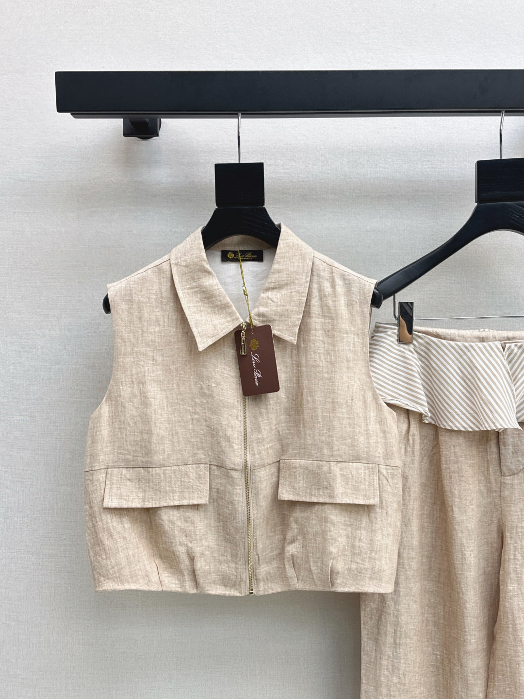 Loro 25ss linen suit