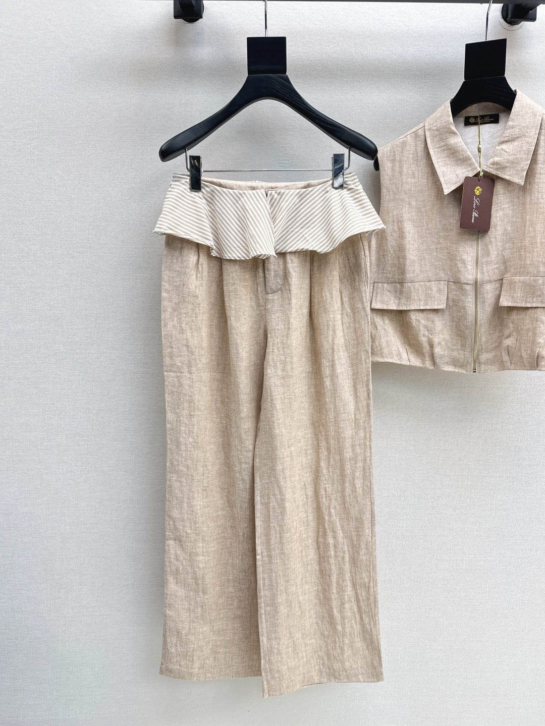 Loro 25ss linen suit