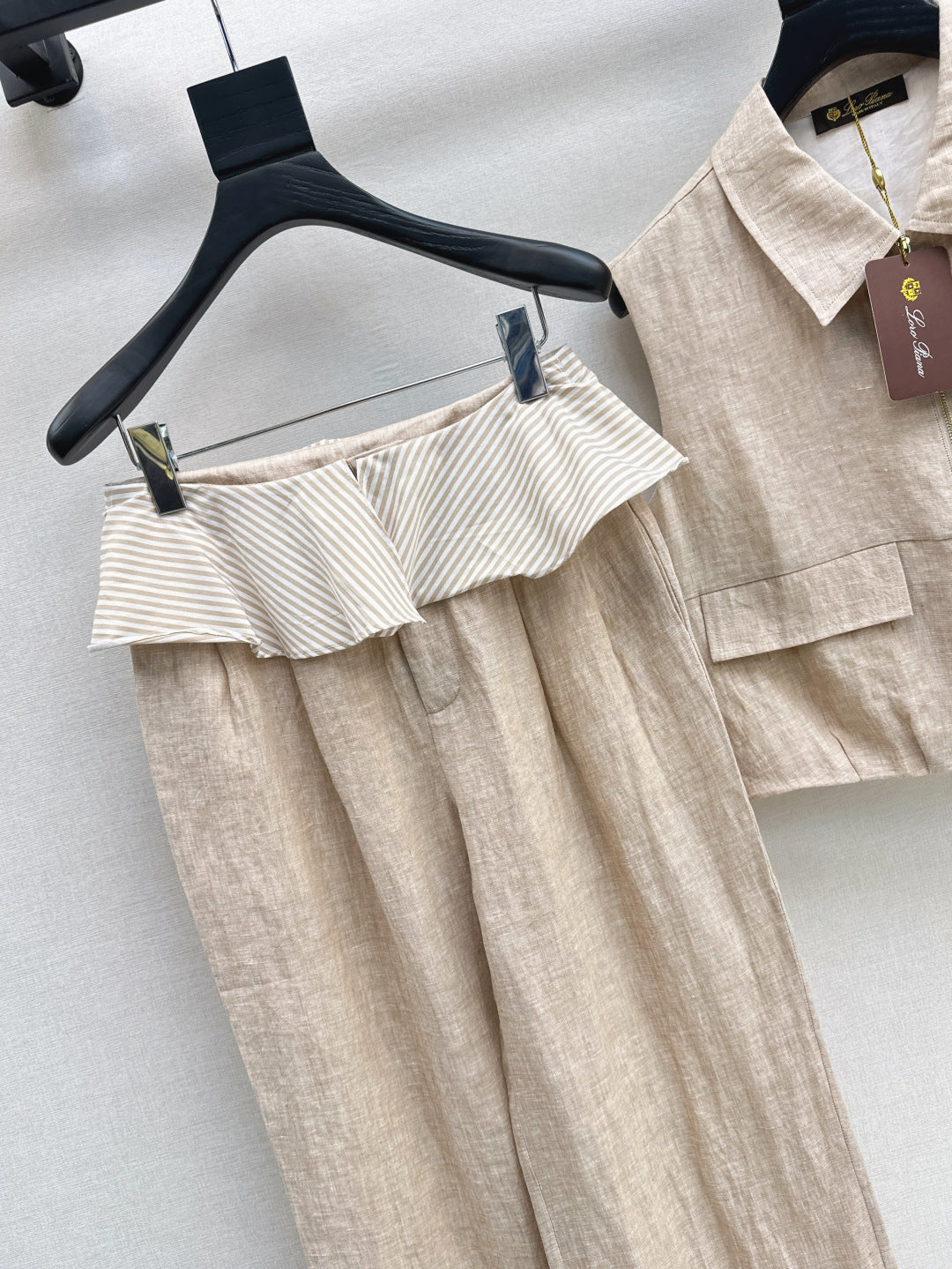 Loro 25ss linen suit