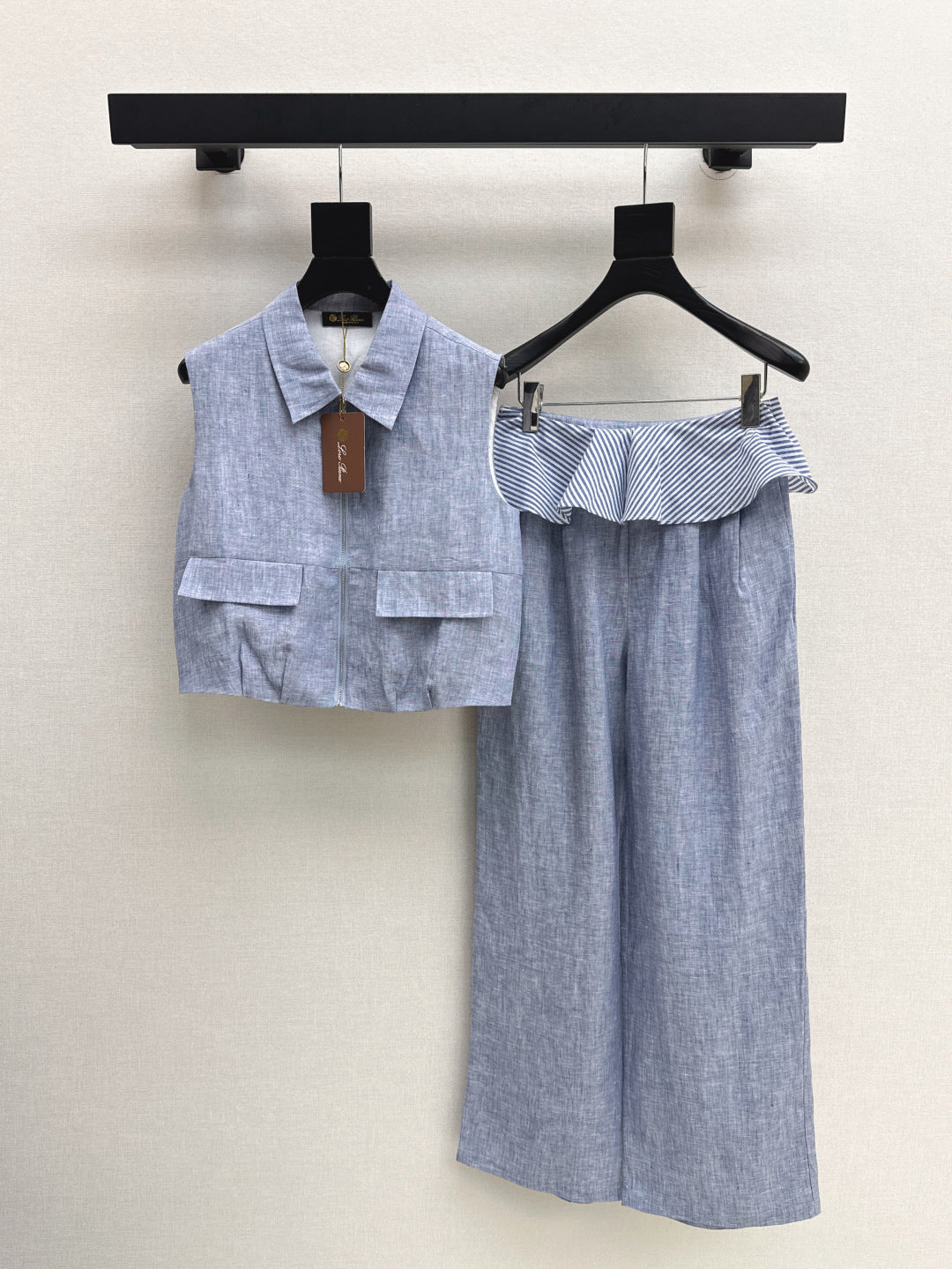 Loro 25ss linen suit