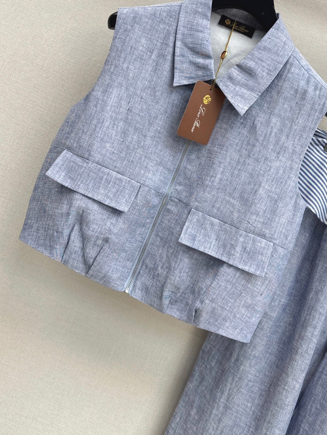 Loro 25ss linen suit
