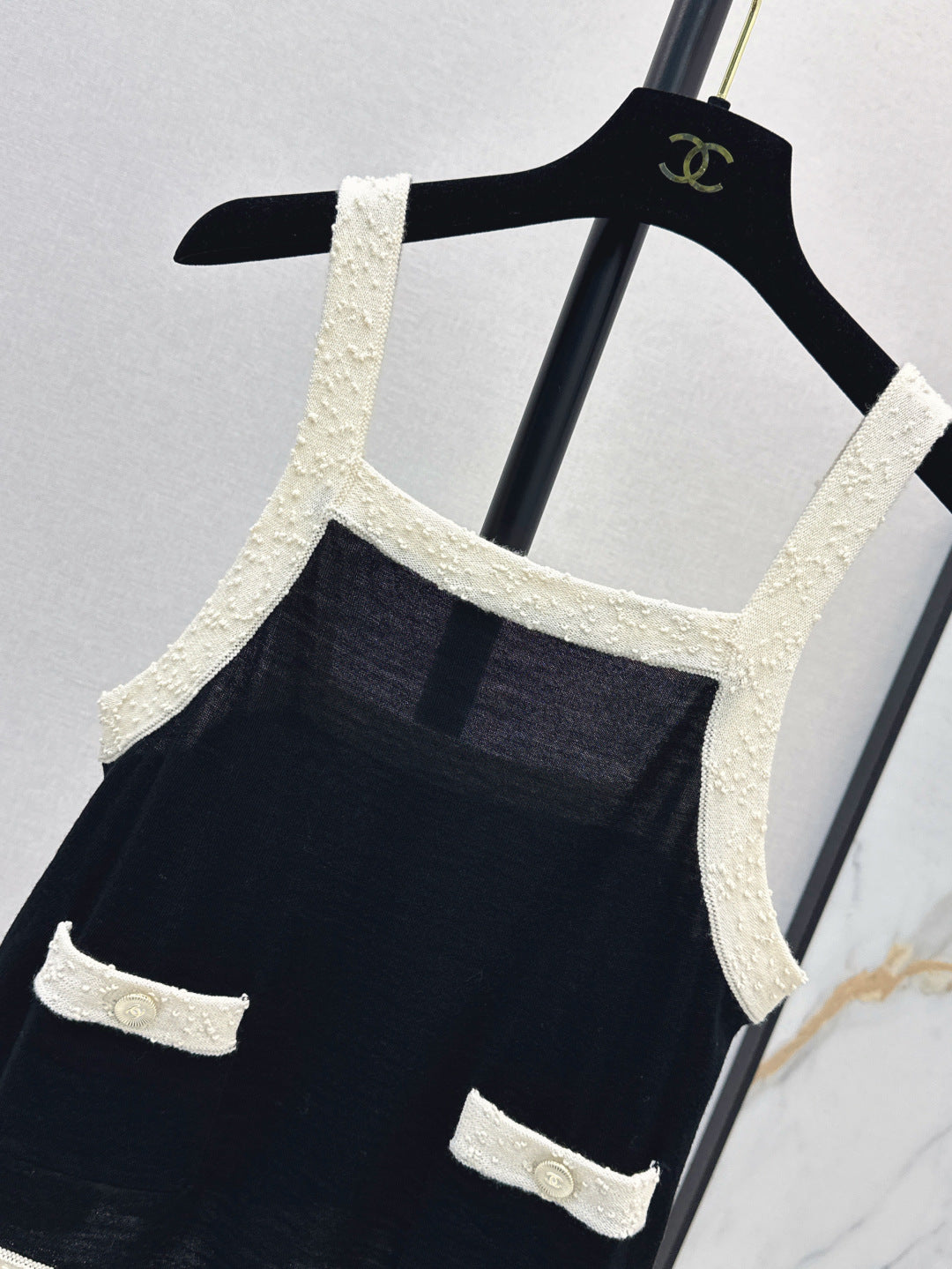 Chan 25ss knit camisole
