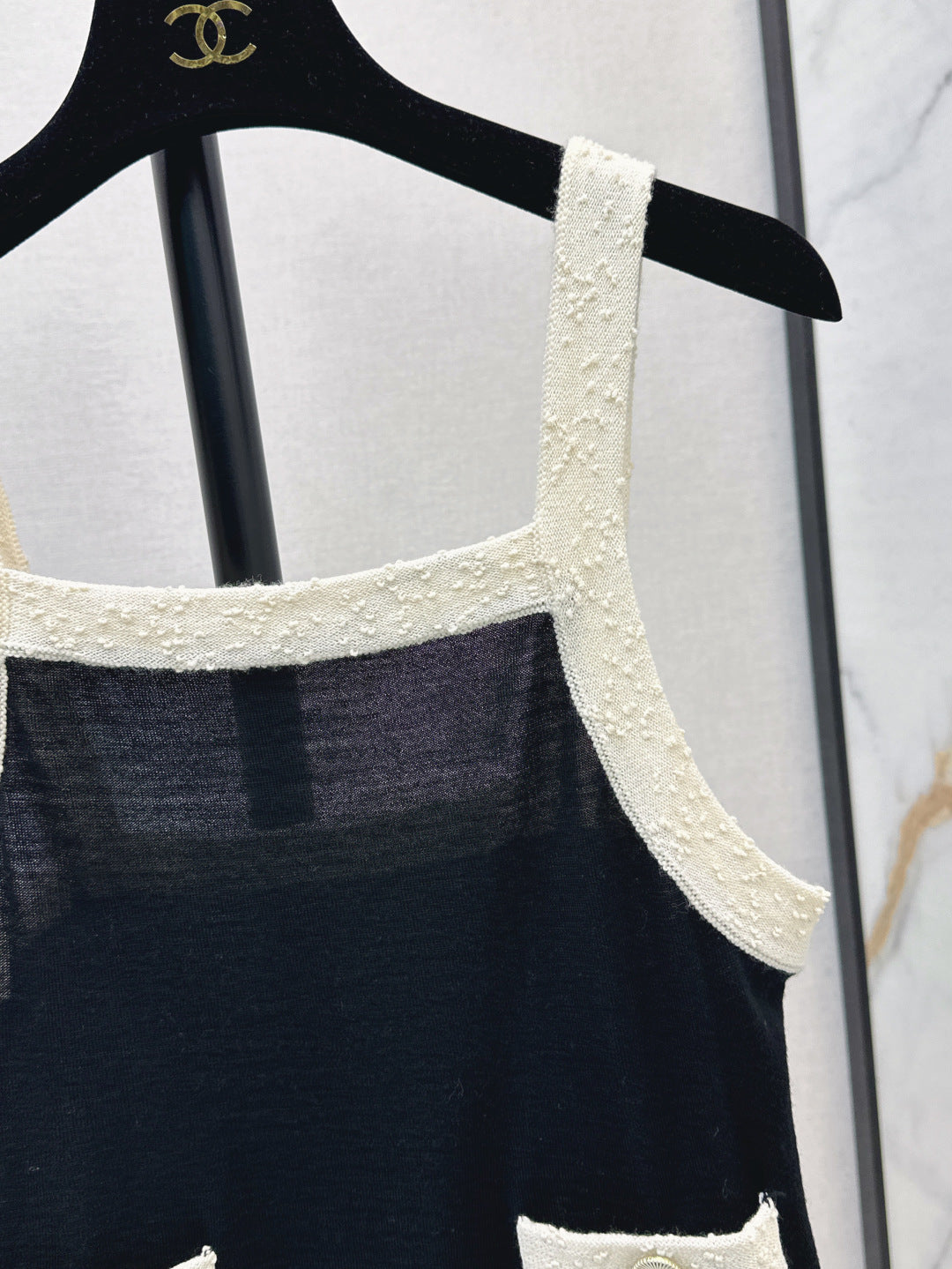 Chan 25ss knit camisole