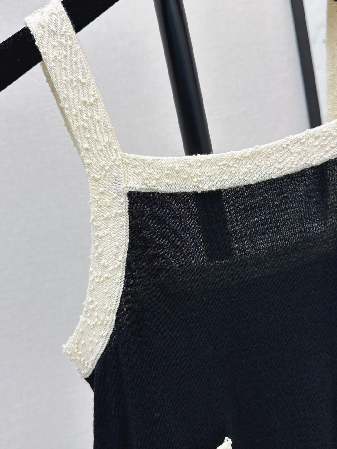 Chan 25ss knit camisole