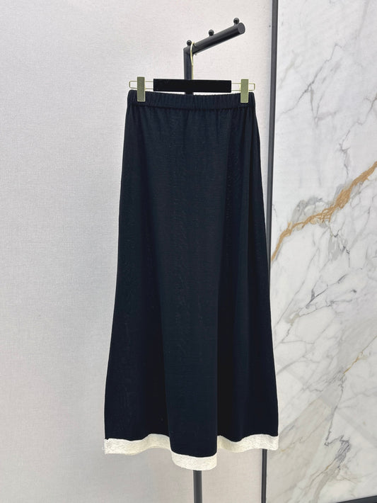 Chan 25ss knit skirt