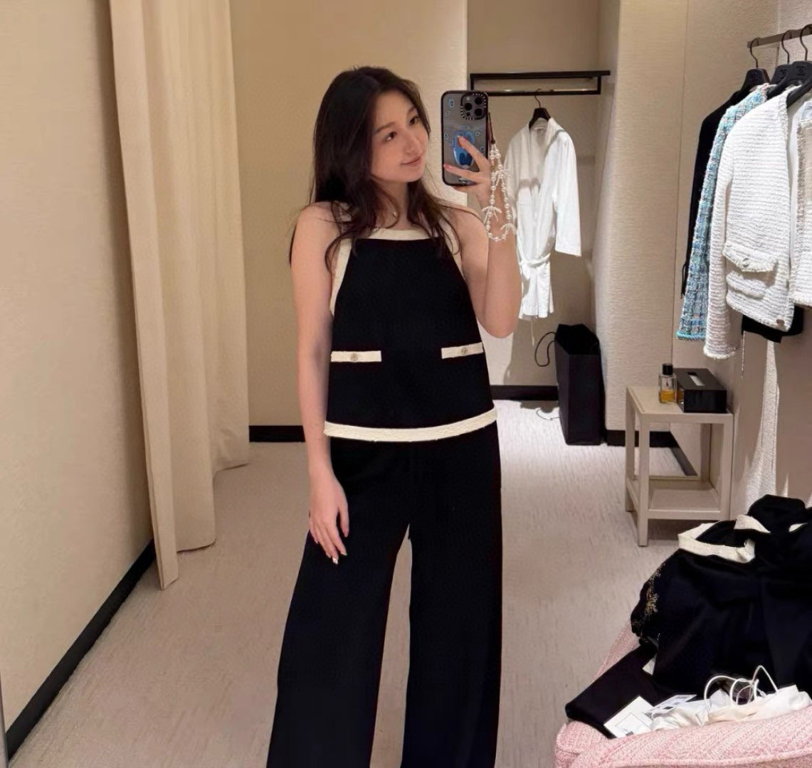 Chan 25ss knit camisole