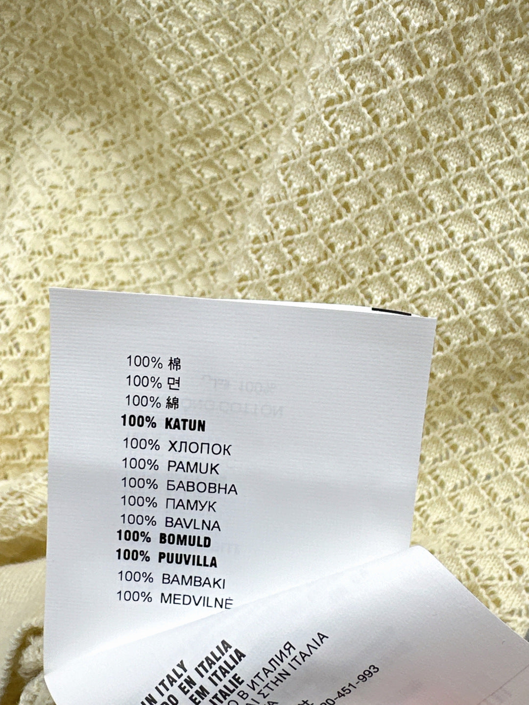 Miu 25ss knit polo