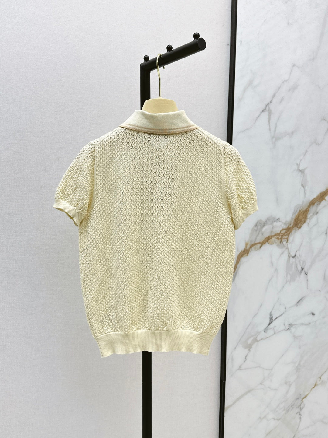 Miu 25ss knit polo