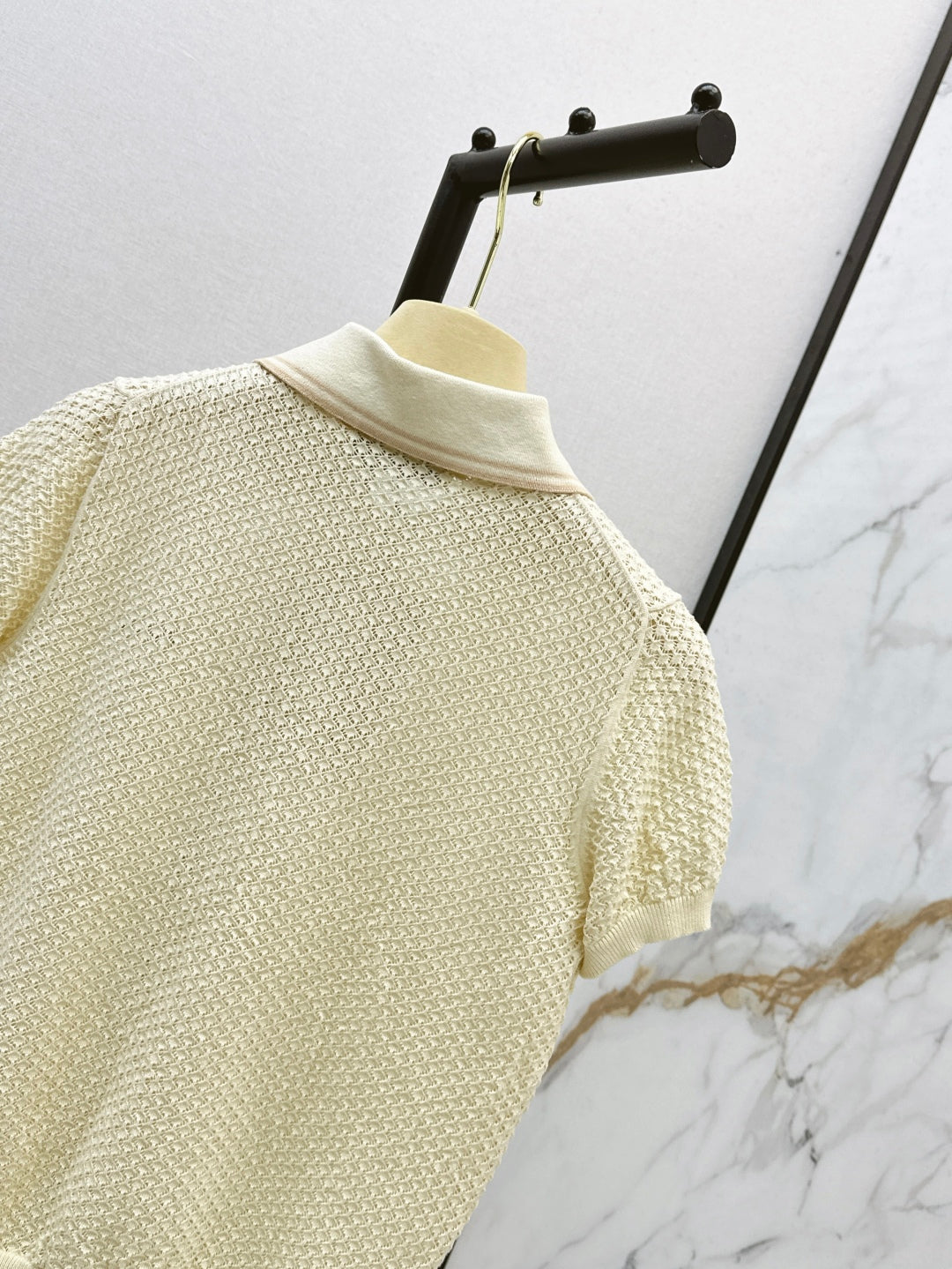 Miu 25ss knit polo