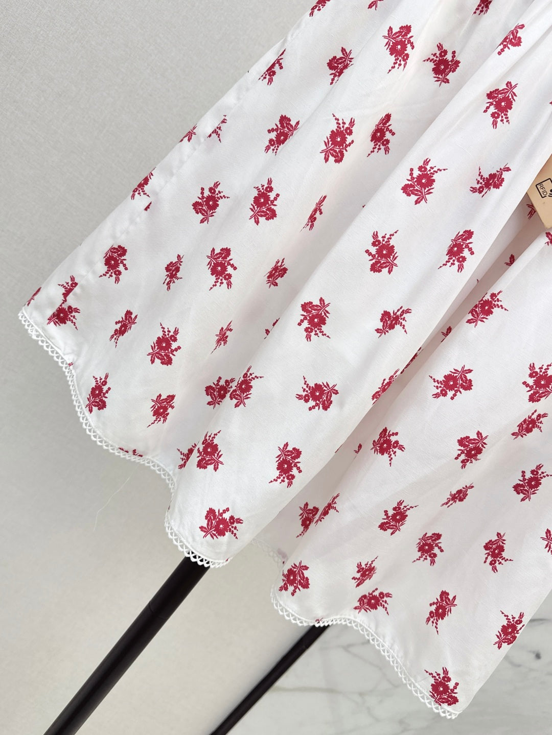 Miu 25ss print skirt