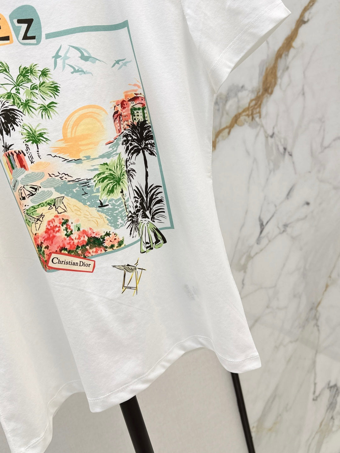 CD 25ss print t-shirt