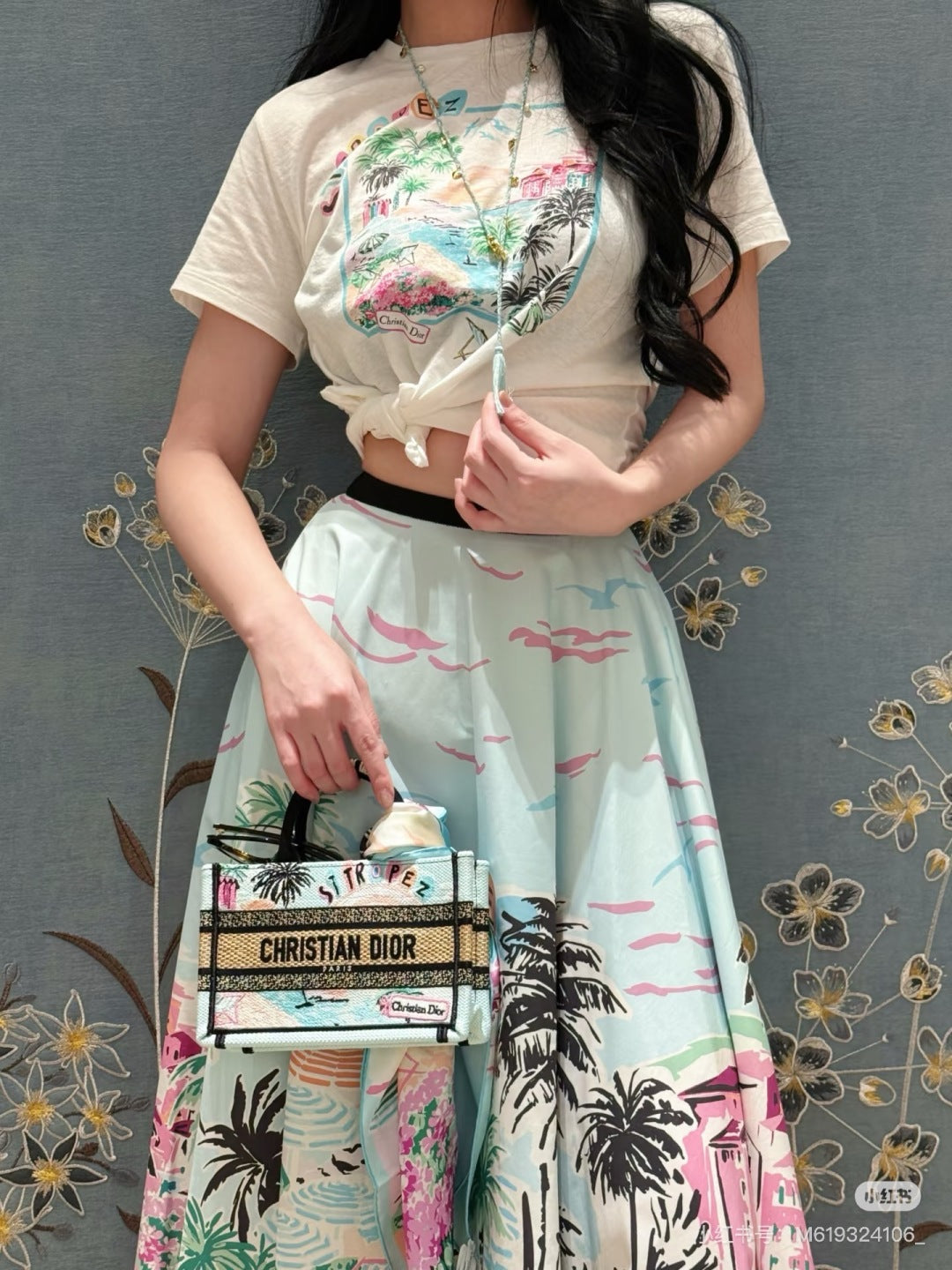 CD 25ss print t-shirt
