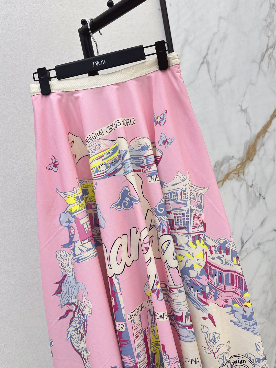 CD 25fw souvenir skirt
