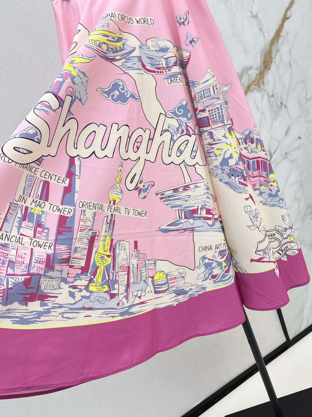 CD 25fw souvenir skirt
