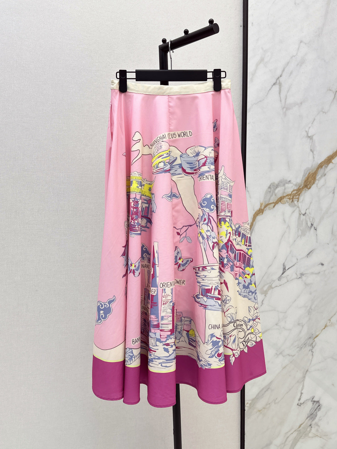 CD 25fw souvenir skirt