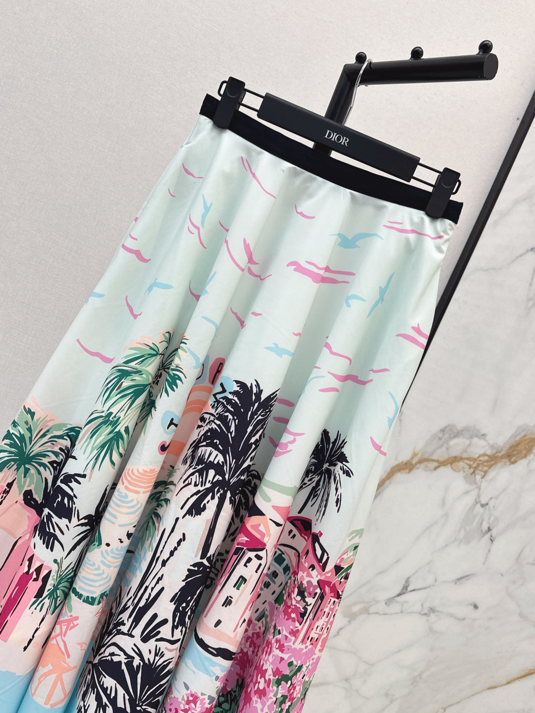 CD 25fw souvenir skirt