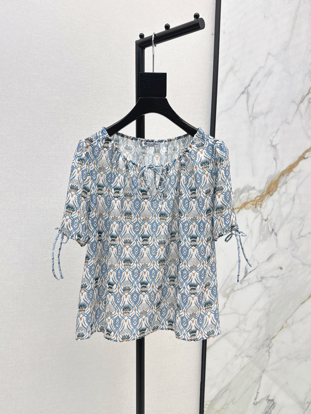 Loro 25ss print t-shirt
