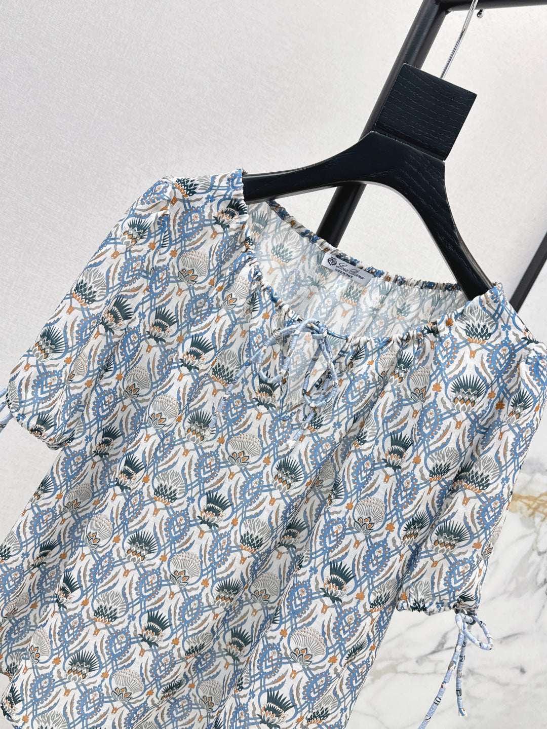 Loro 25ss print t-shirt
