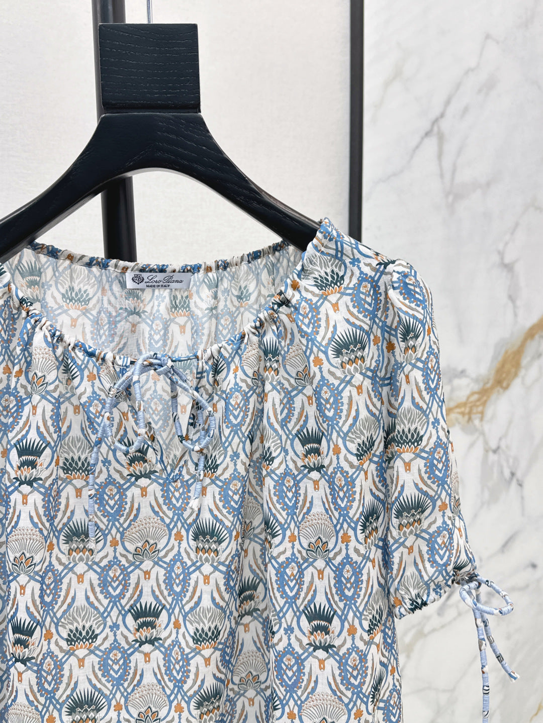 Loro 25ss print t-shirt