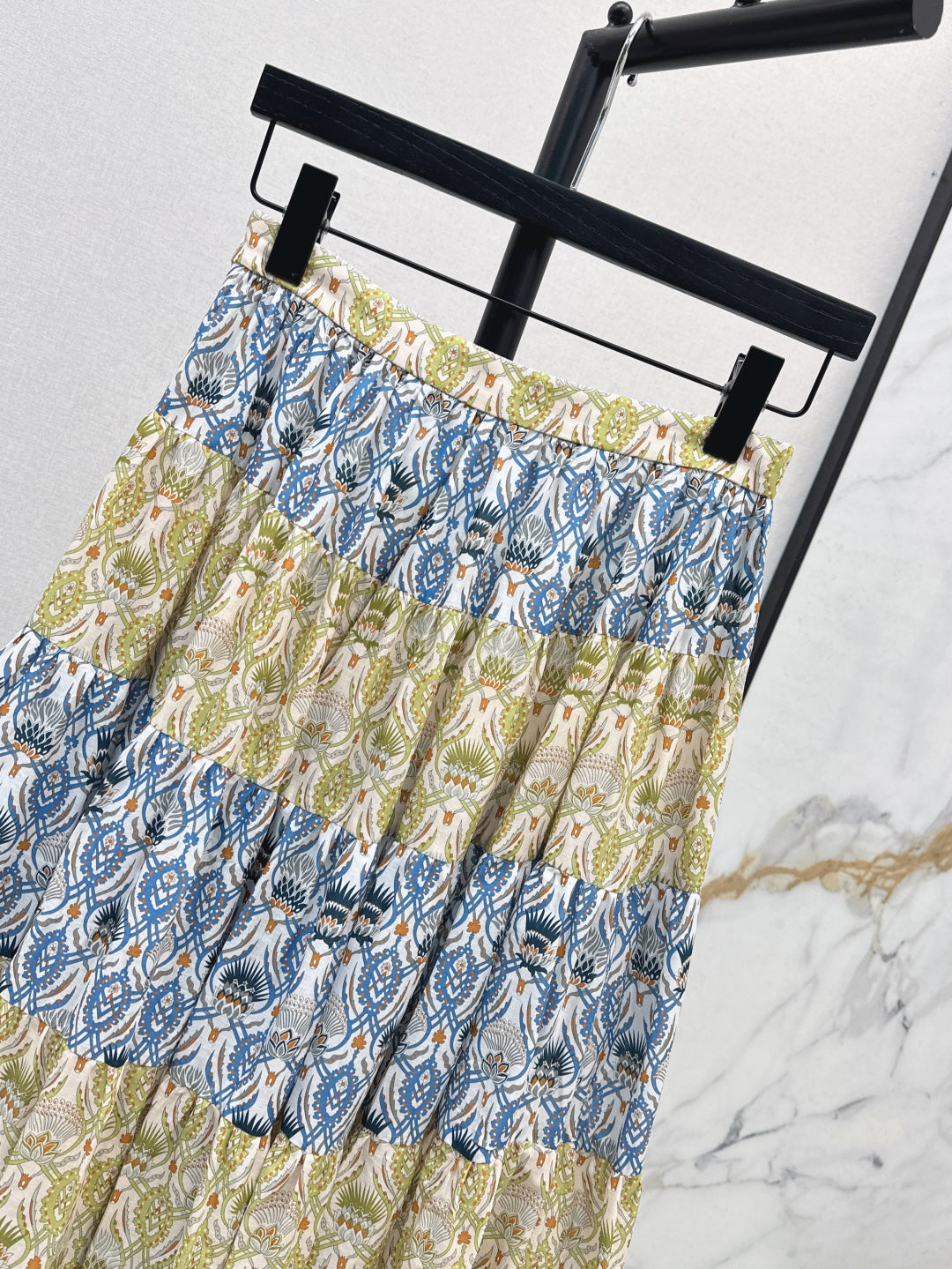 Loro 25ss print skirt