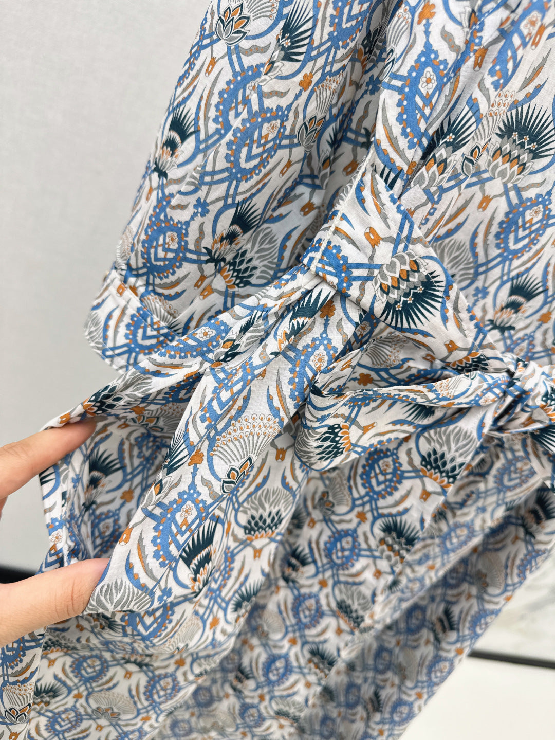 Loro 25ss print dress