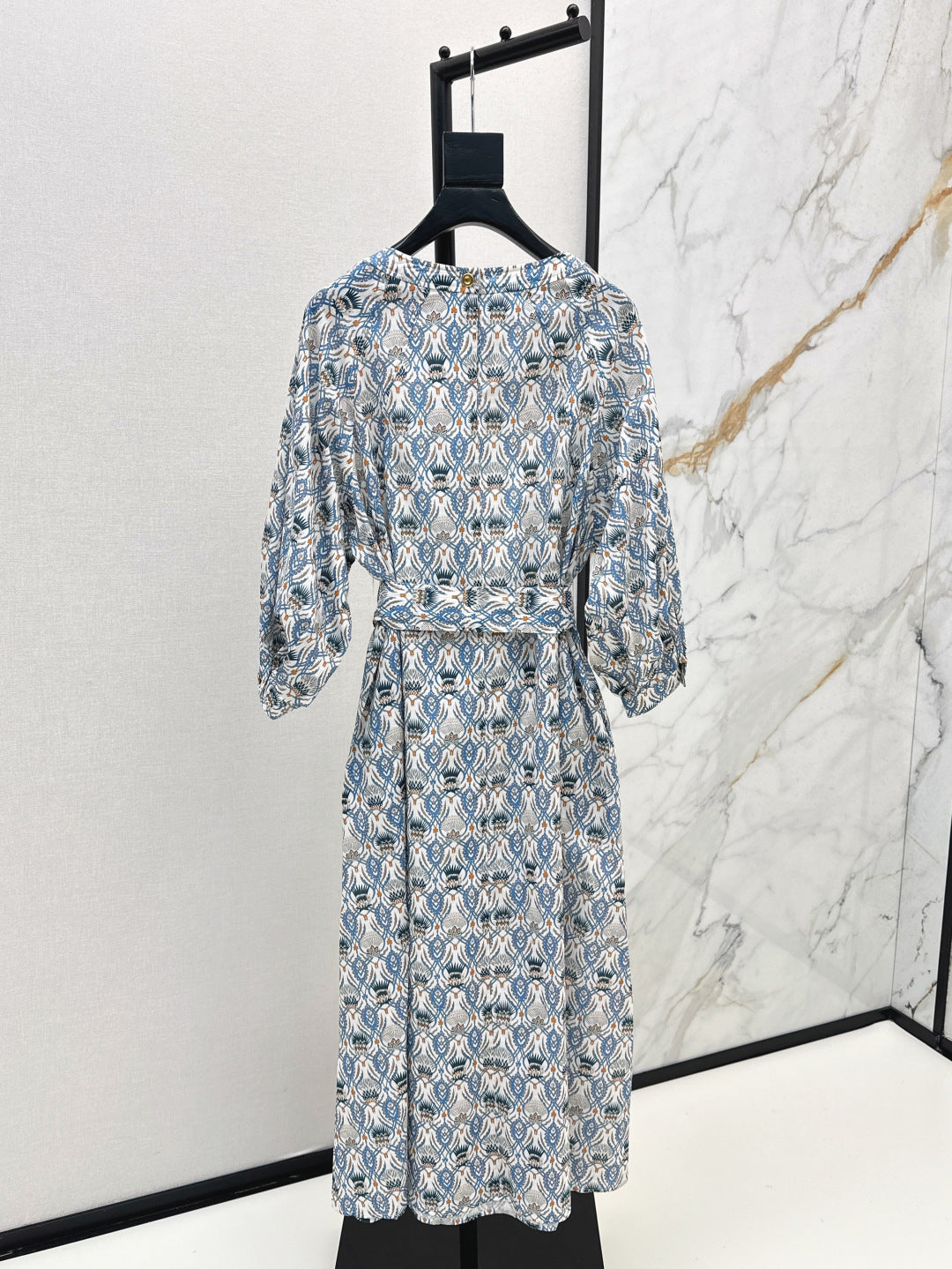 Loro 25ss print dress