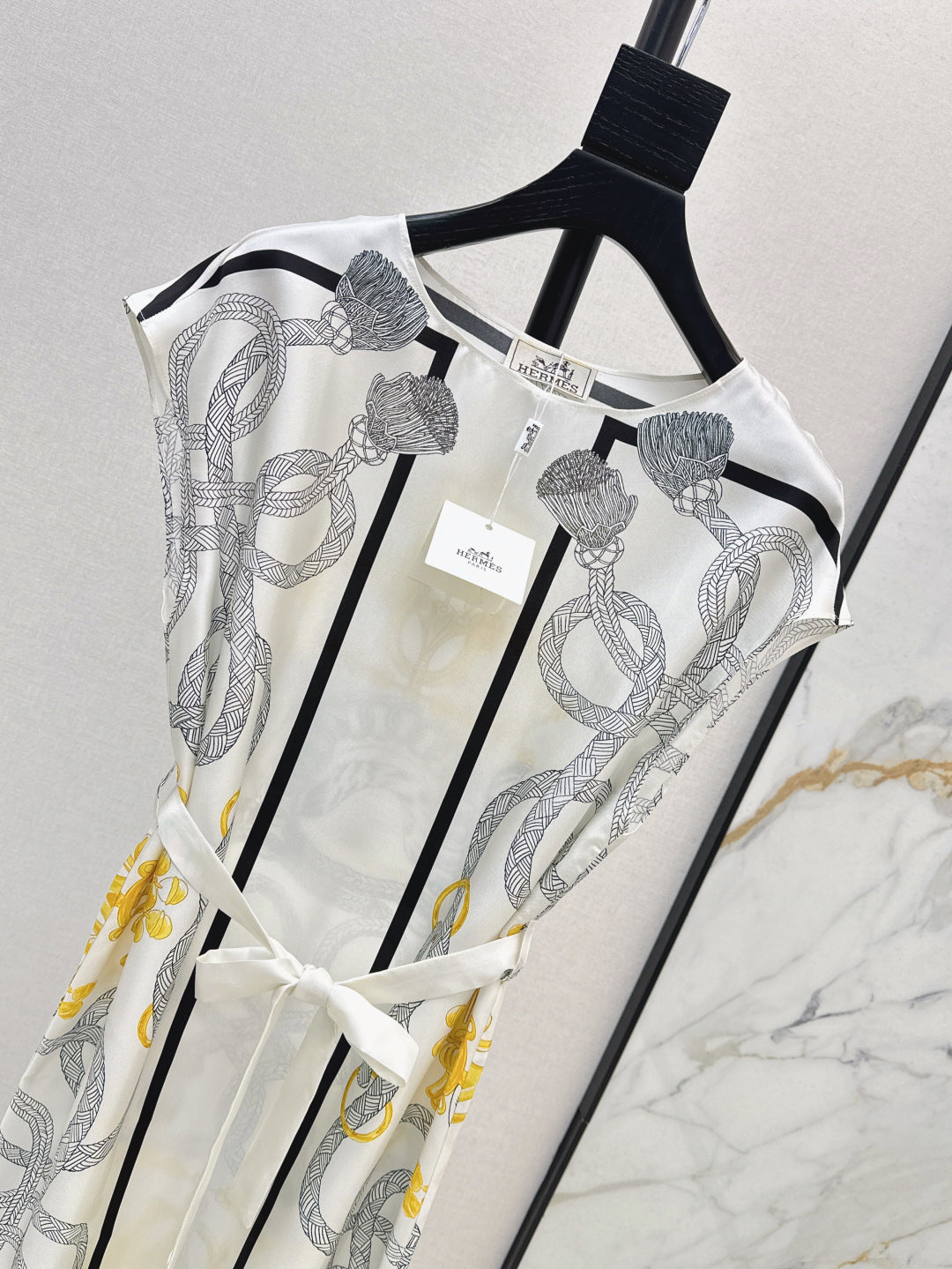 Herm 25ss silk dress