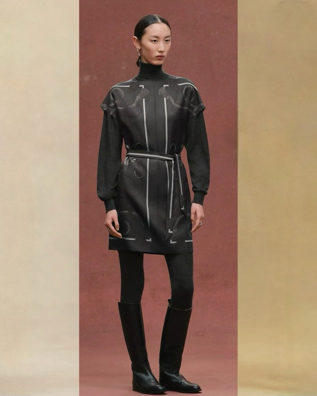 Herm 25ss silk dress