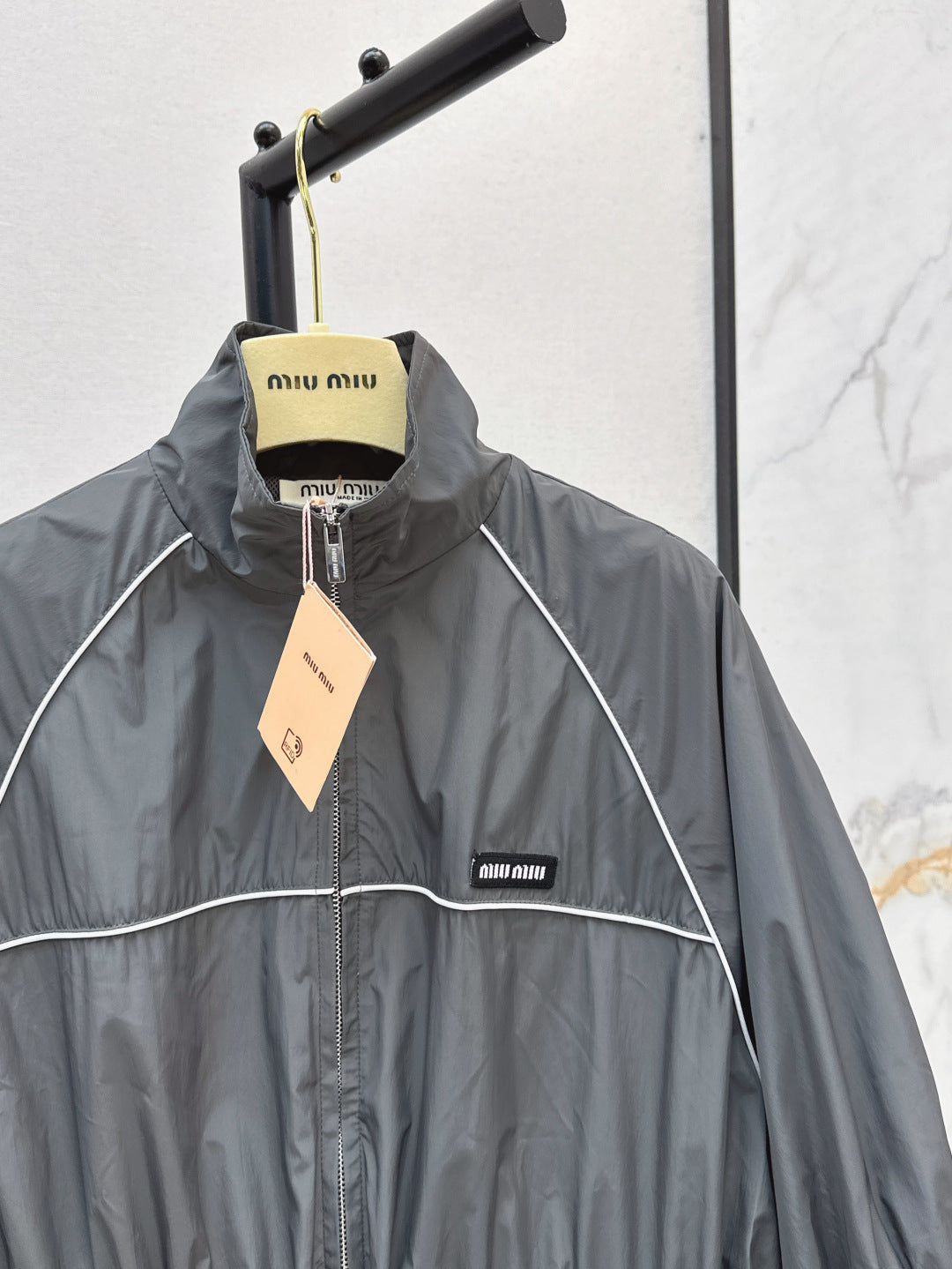 Miu 25ss drawstring dress