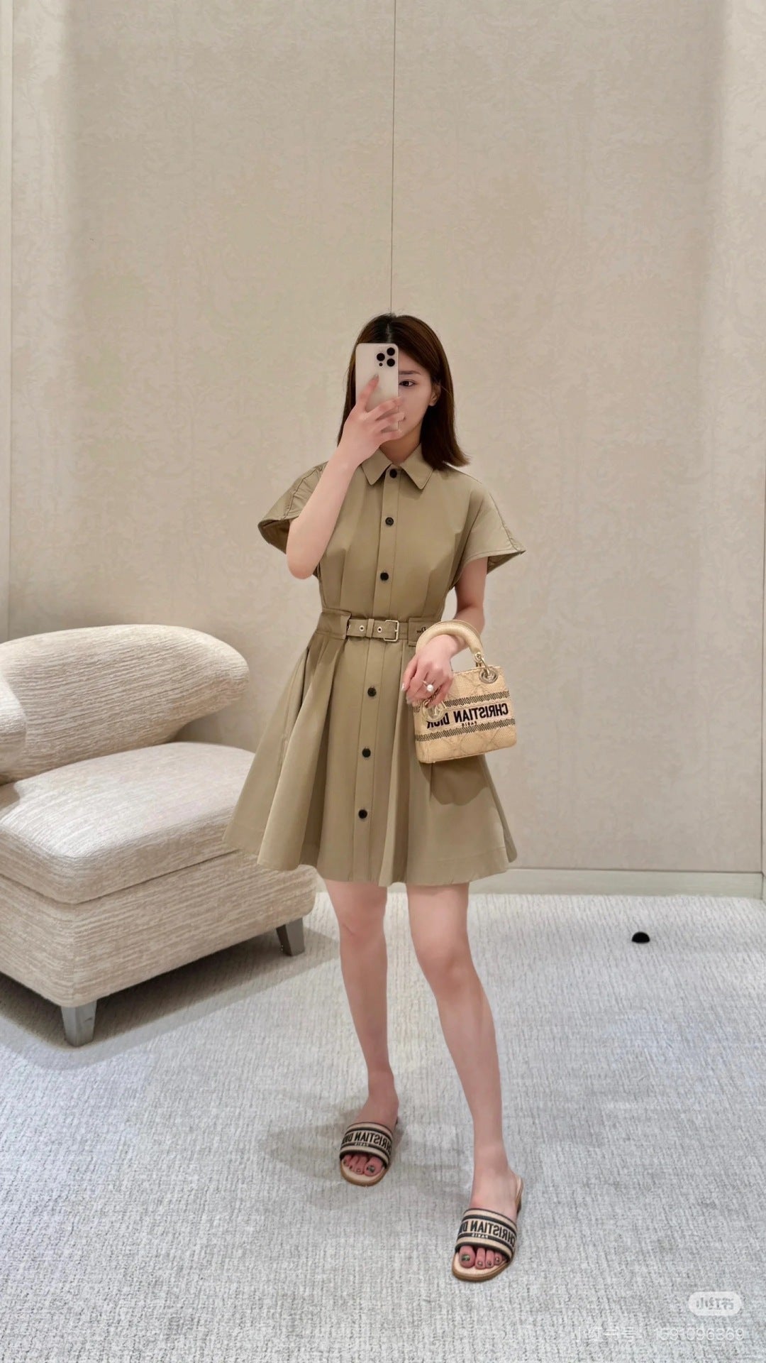 CD 25ss shirt dress