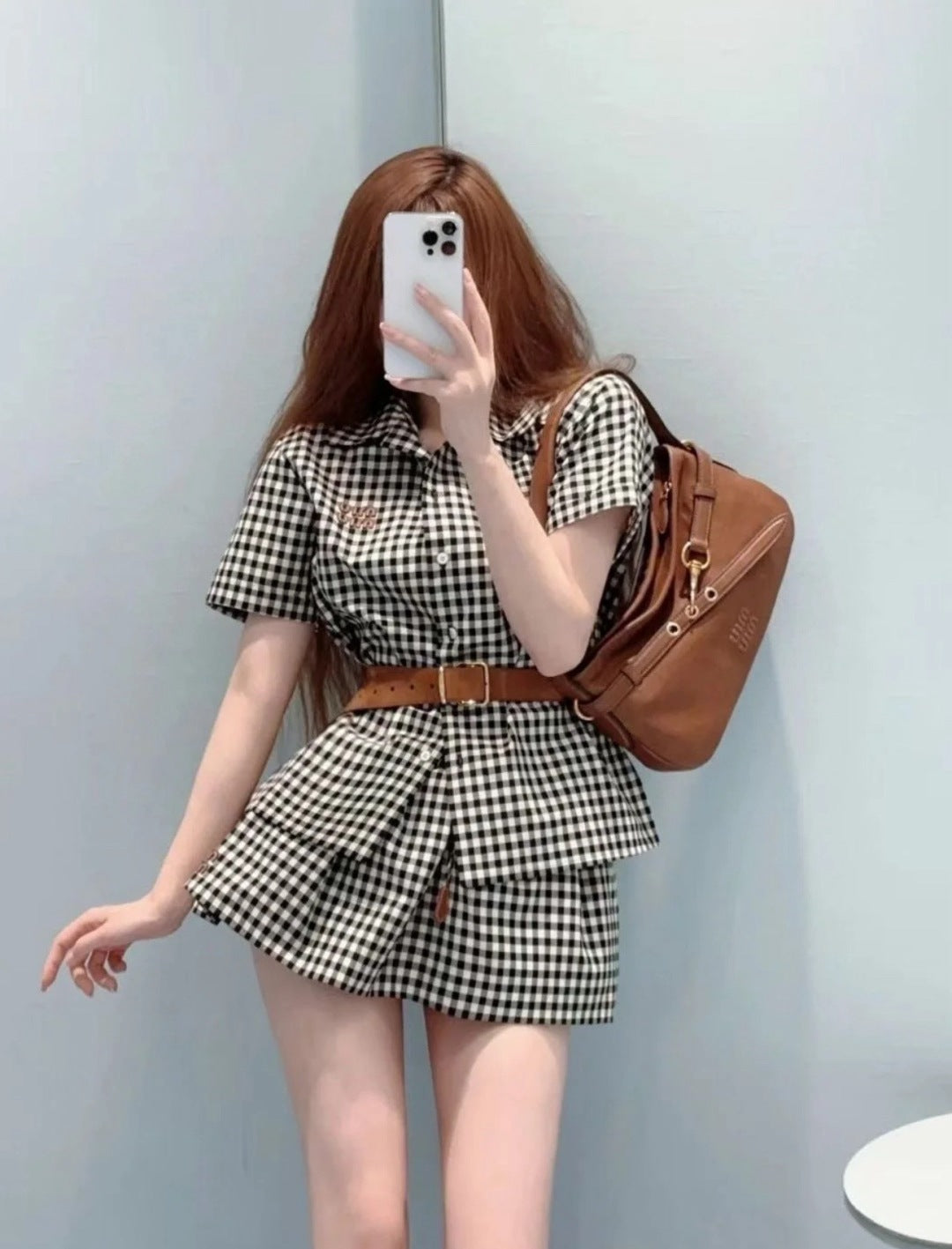 Miu 25ss skirt