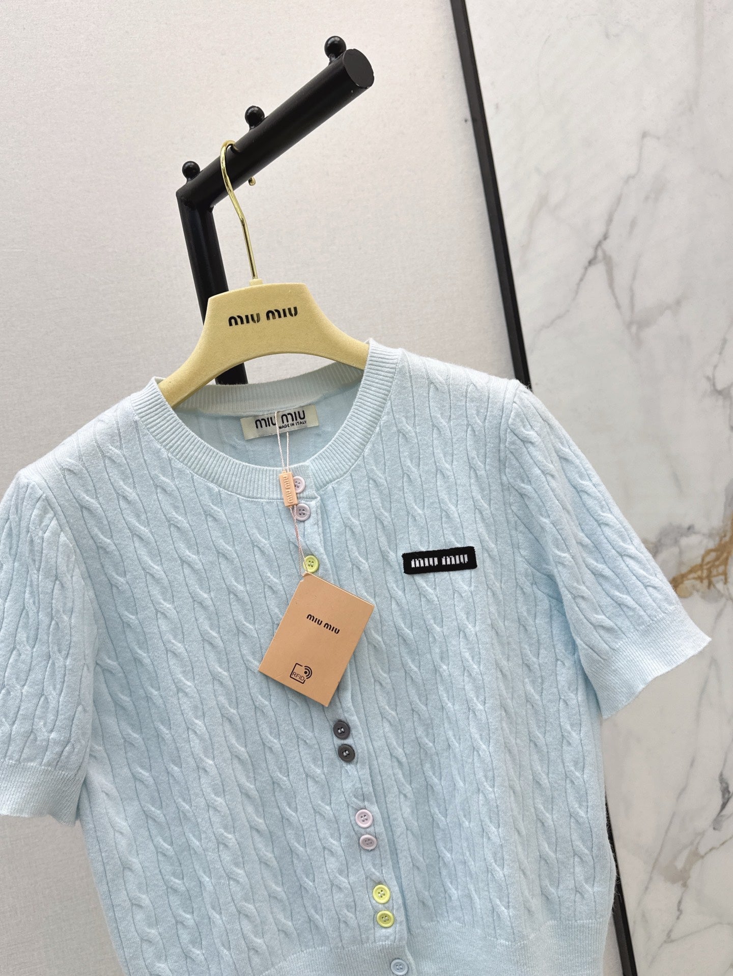 Miu 25ss knit cardigan