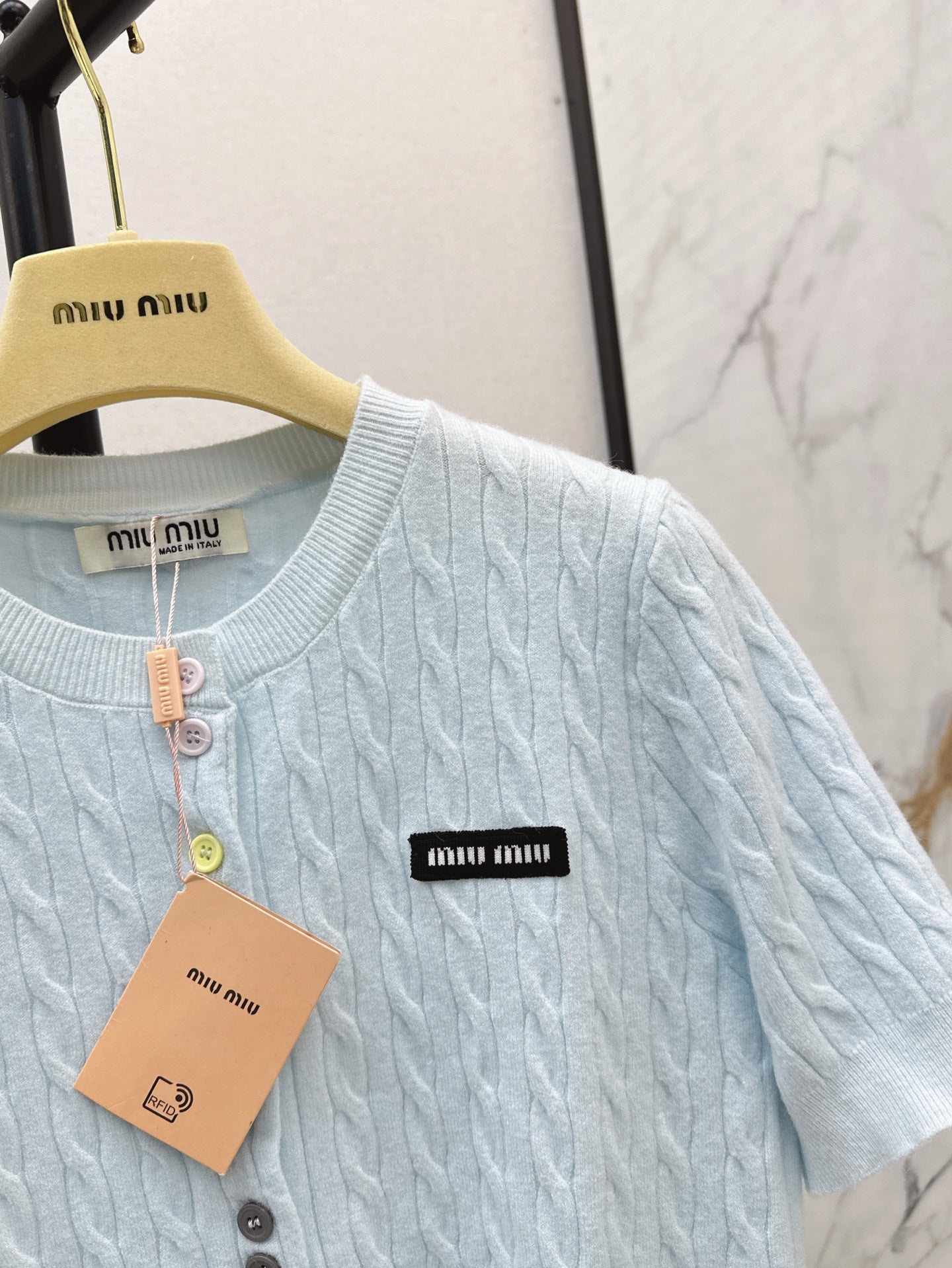 Miu 25ss knit cardigan