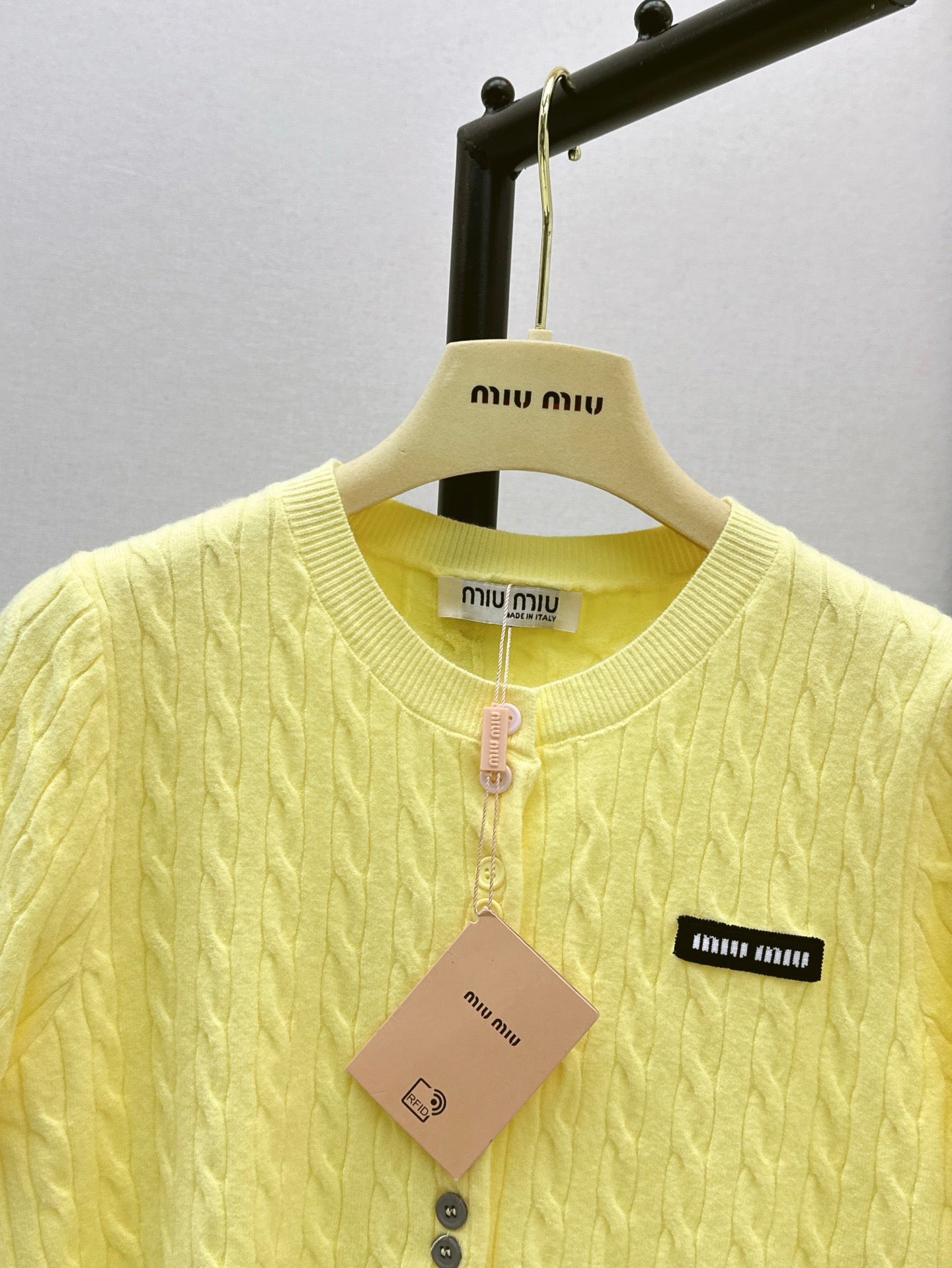 Miu 25ss knit cardigan