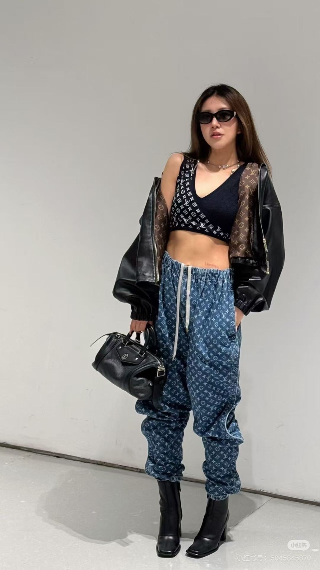 Louis 25ss jacquard jeans