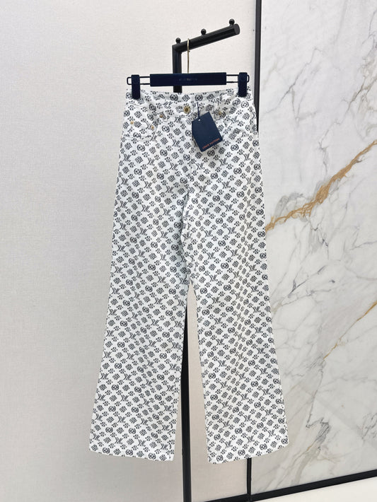 Louis 25fw jacquard jeans