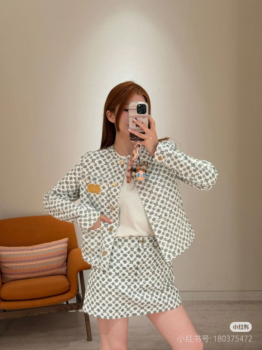 Louis 25fw jacquard jacket