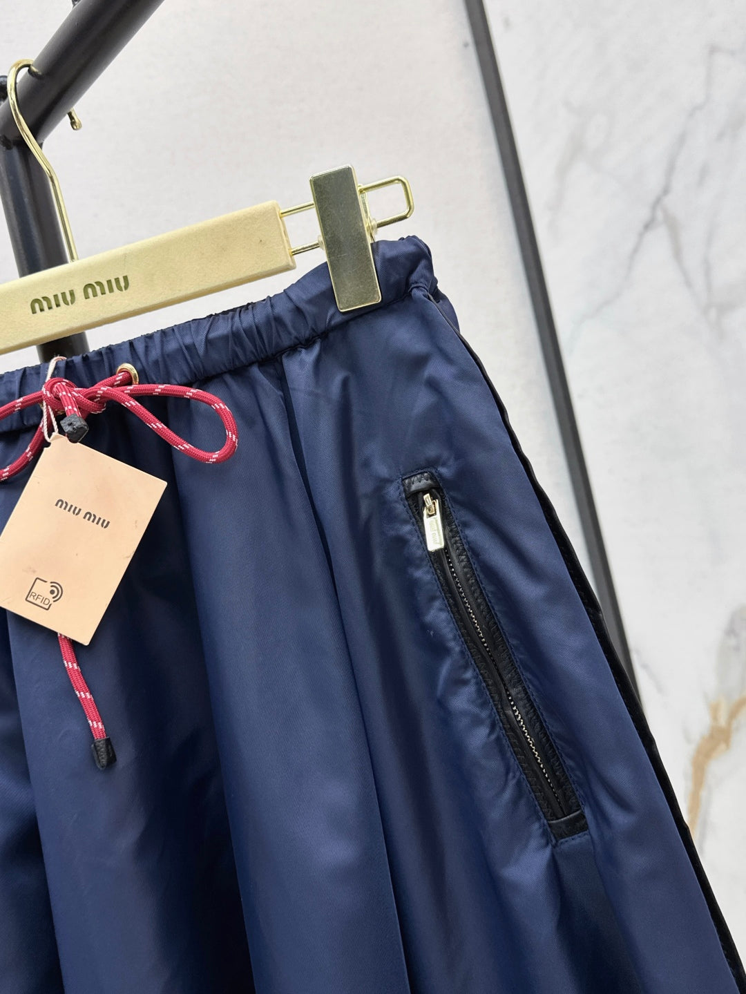 Miu 25fw pleated skirt