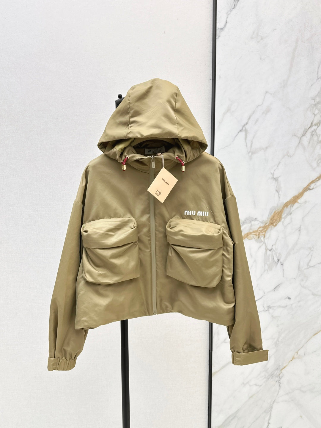 Miu 25fw cargo jacket