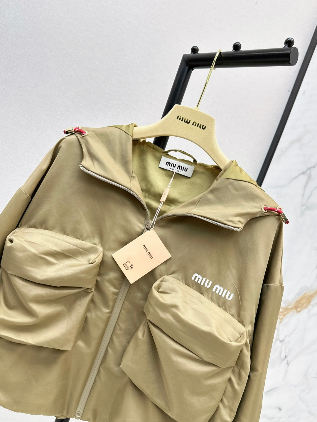 Miu 25fw cargo jacket