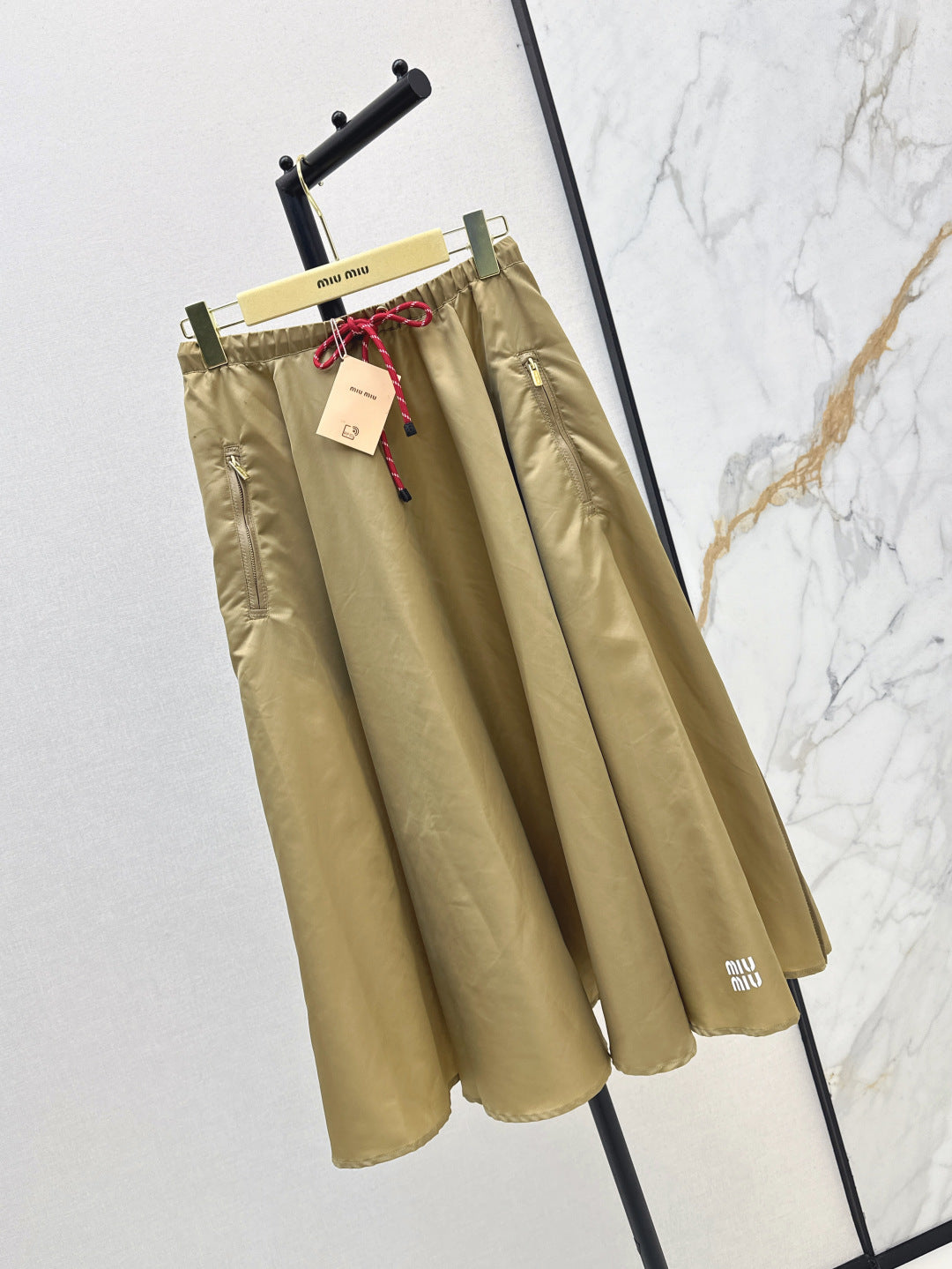 Miu 25fw pleated skirt