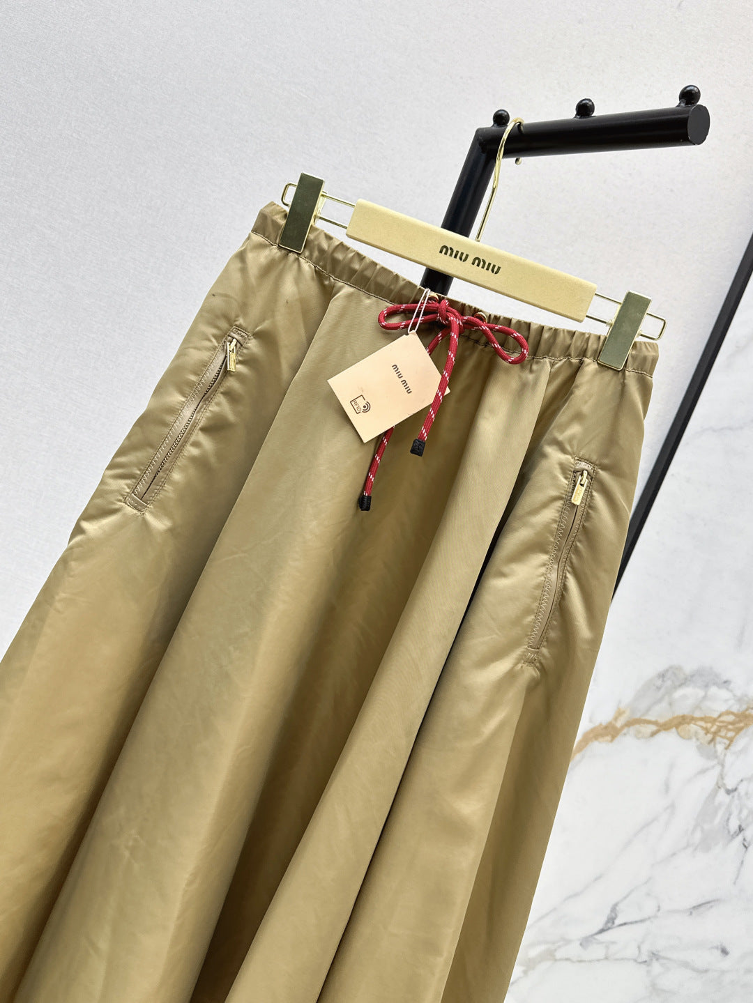 Miu 25fw pleated skirt