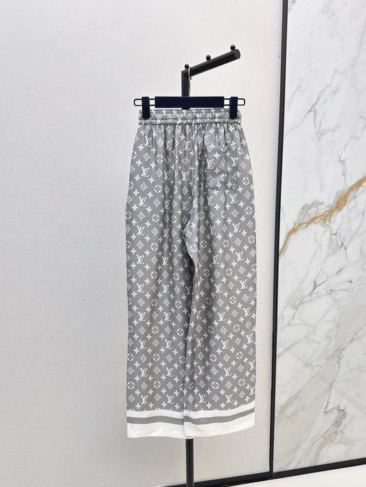 Louis 25ss silk pants