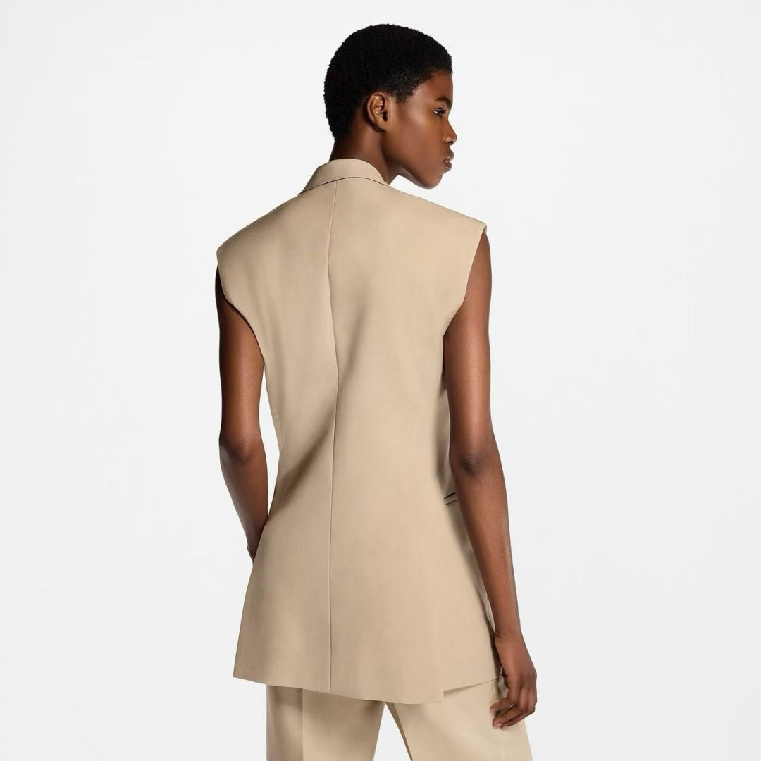 Louis 25fw sleeveless jacket