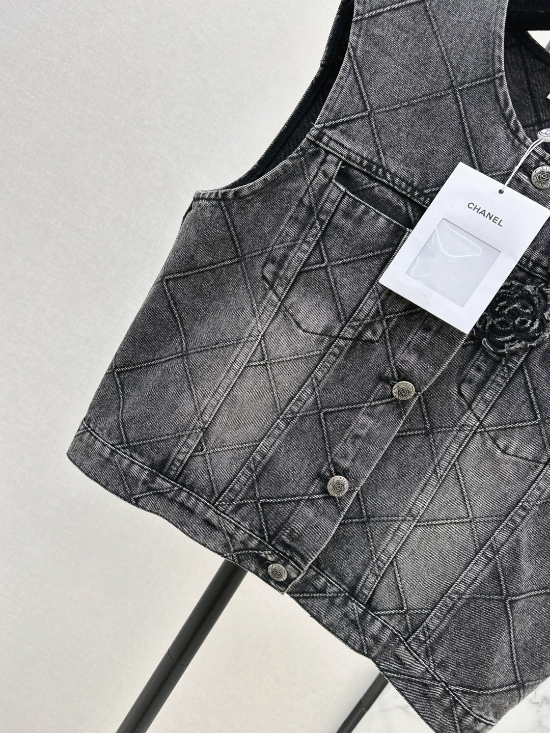 Chan 25ss denim vest