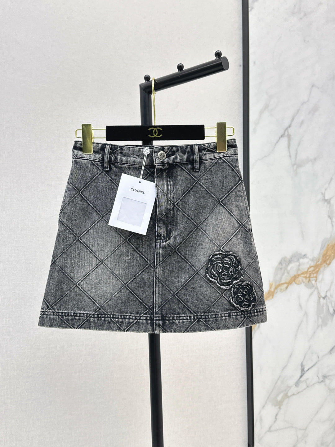 Chan 25ss denim skirt